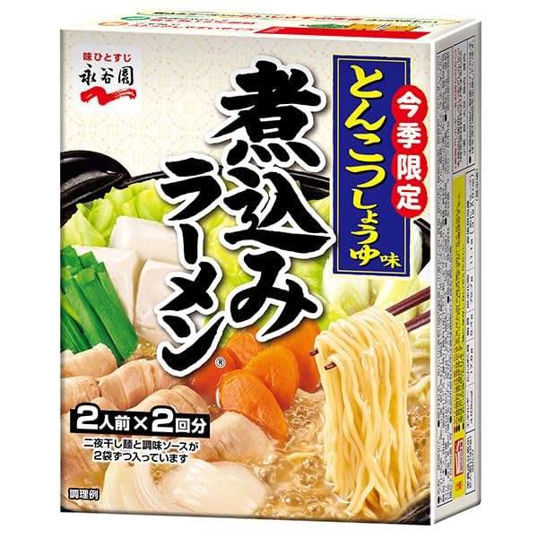 

Nagatanien Тушеный Тонкоцу Соевый соус 284г x 4 Коробки Рамен, Вкус,
