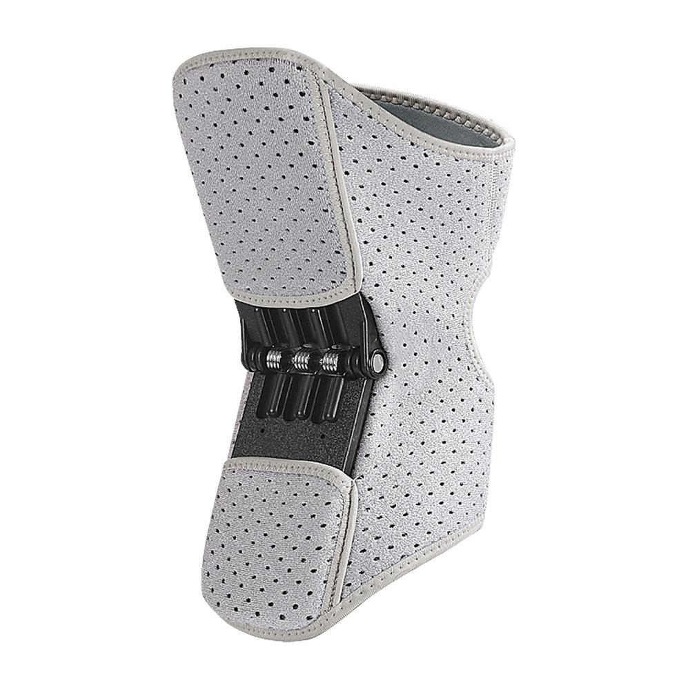 Genunchieră Power Knees Suport Articulație Reglabilă Respirabilă cu Arc Genunchieră Power Lift cu Arc Stabilizator Genunchi Pad Pentru Alergare