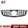 For 2007-2014 W204 C-Class Mercedes Benz C180 C200 C250 C300 C43 AMG GT Front Bumper Grille Hood Grill
