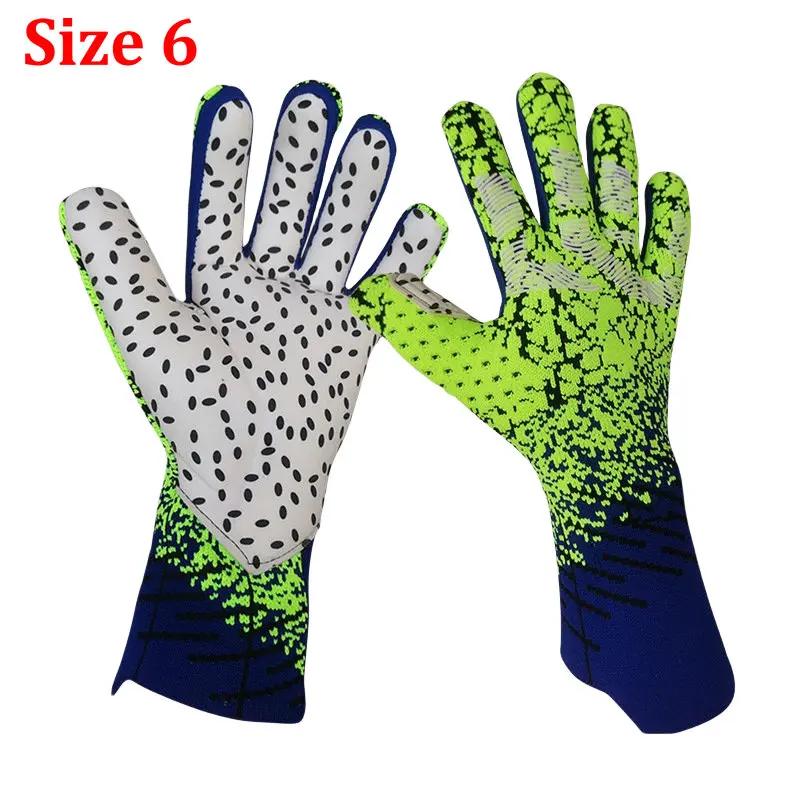 Latex-Torwarthandschuhe, verdickter Fußball, professioneller Schutz, Erwachsene, Teenager, Torwart, Fußball, Torwart-Fußballhandschuhe