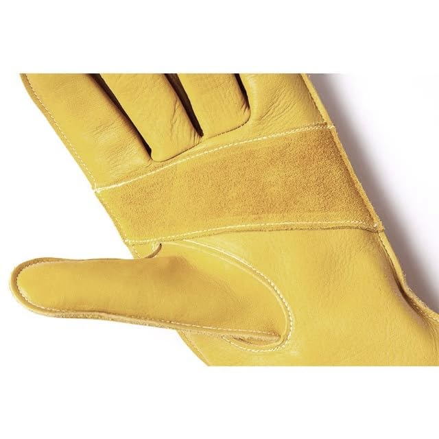 GripSwany Heritage Glove Leather Made In Size M G-1 Gloves, Japan, Yellow, (24cm)