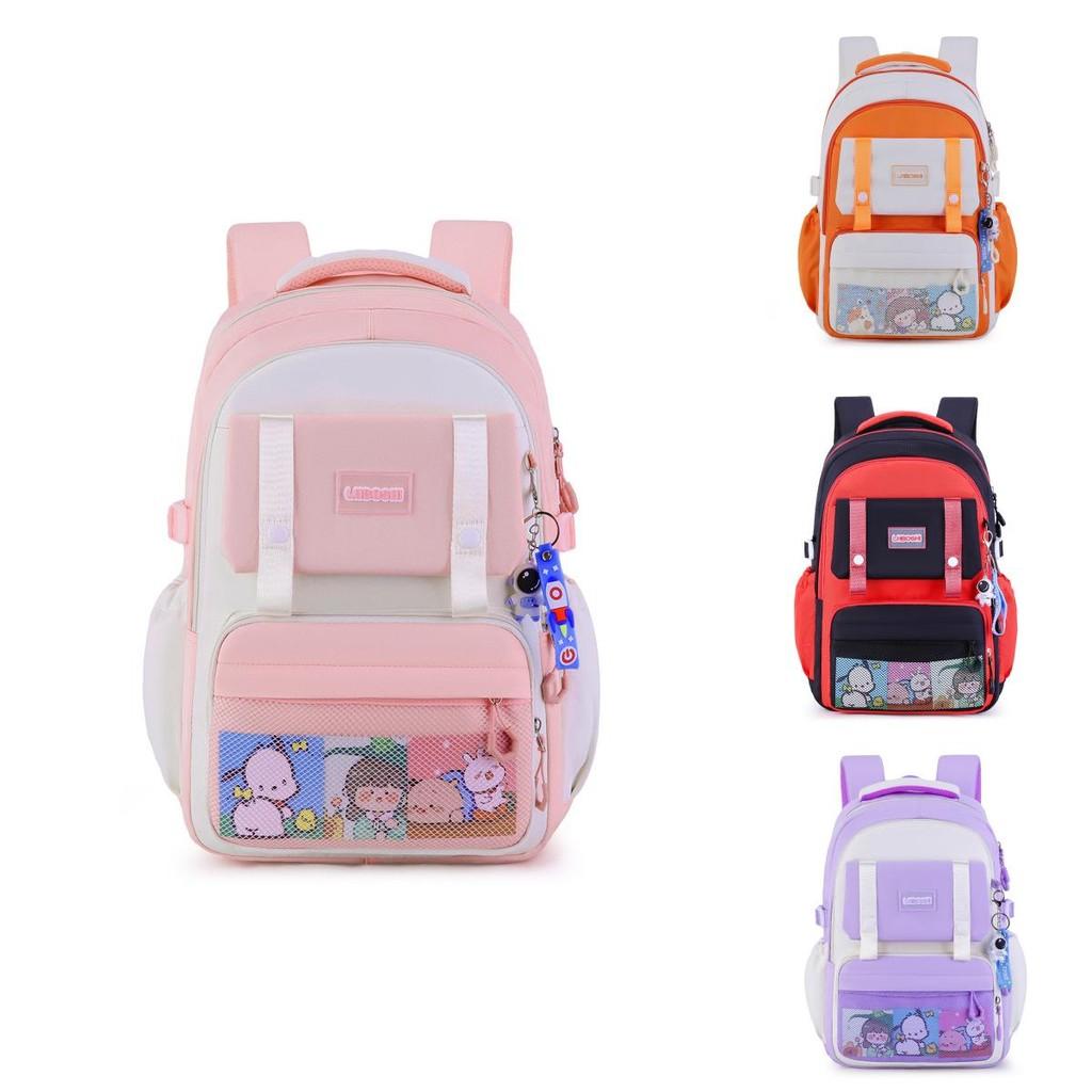 School Backpack For Middle School Students With Large Capacity And Lightweight Nylon Design For Daily Use