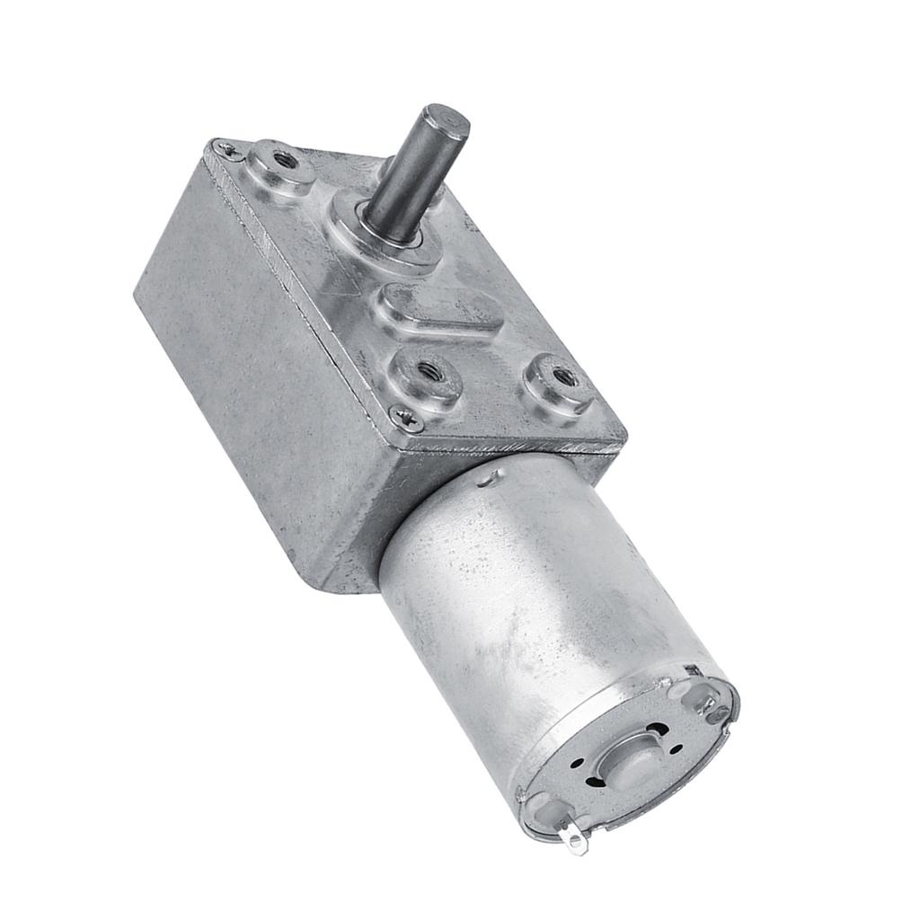 Reversible High Torque Worm Geared Motor DC 12V Reduction Motor CW CCW