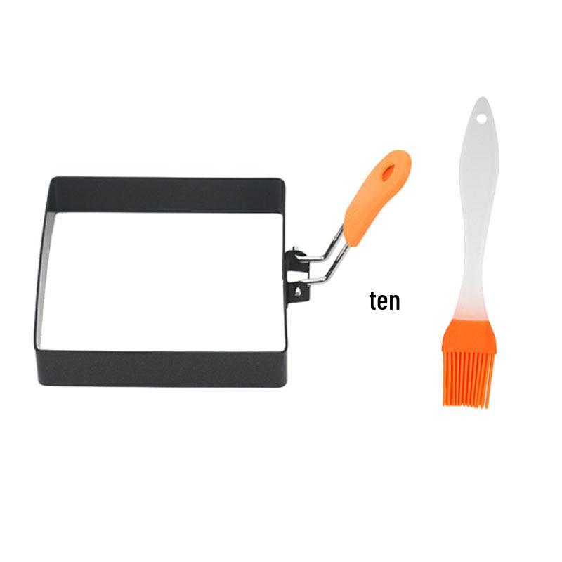 Stainless Steel Non-stick Square Egg and Patty Mold