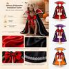 Stand Collar Dog Halloween Cape Open Chest Cat Wizard Robe Pet Bat Cloak  Dog Clothing