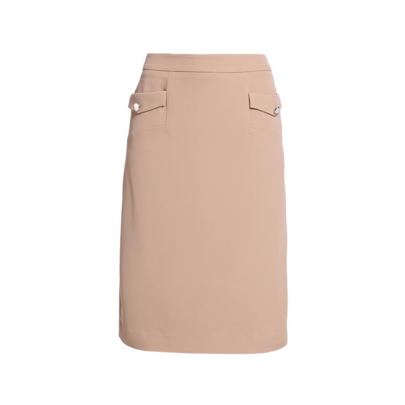 Intellectually Elegant OL Style Half Skirt Women's Summer Versatile Slimming Commuting Skirt