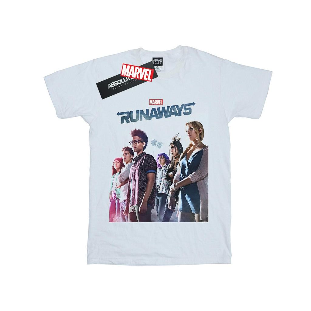 Marvel Mens Runaways Misty Poster T-Shirt
