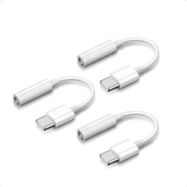 Cables & Adapters 3Pack Usb C To Headphone Jack Adapter Type 3.5Mm Audio Cable Compatible With Google Pixel 2 Xl / 2018 Ipad Pro Huawei Samsung Galaxy