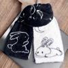 Cat Mink Wool Scarf Soft Shawl Wrap Cartoon Pashmina  Women