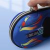 Large Capacity Cartoon Pencil Bag Pen for Case Zipper Lock with Hidden Storage Grids for Students Office School