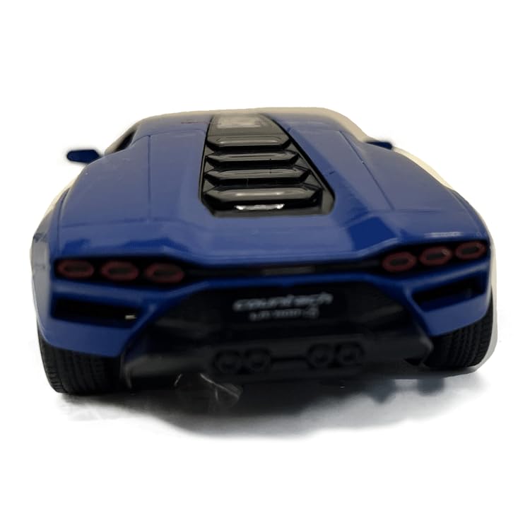 Lamborghini Countach Blue KINSMART Pullback Diecast Car 138 LPI800-4