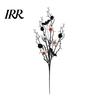 Haunted House Decorations Halloween Black Artificial Branches, Scary Eyeballs Picks with Bats Pine Indoor Outdoor Branch Cones for Gothic Vase