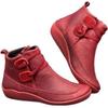 Women’s British Style Lace-Up Work Boots, Short Martin Boots, Casual Fashion Footwear, Wide Size