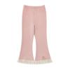 YouYou Girls' Elastic Rabbit Flare Pants