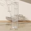 RGB LED Floor Lamp with Shelves, Modern Dimmable Standing Lamp with Remote Control, Adjustable Brightness & Speed for Living Room, Bedroom, Office