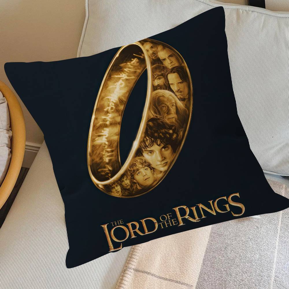 Pillow Gifts Home Office Furnishings Bedroom Sofa Car Cushion Cover Case 45X45Cm Hot Movie The L-Lord Of The R-Rings