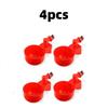 6pcs Poultry Water Dispenser Chicken Goose Universal Automatic Drinker Plastic Water Feeder Quail Drinker Farm Yard Accessories