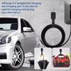 Strong and Durable Electric Car Charger Cable Holder Base with Hook Type 2 Charging Cable Charging Plug Extra Protection Bracket