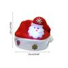 Set of 5 LED Christmas Hats for Children, Festive Light Up Santa Caps for Kids Party, Perfect for Boys and Girls