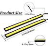 4Pieces Daytime Running Lights DRL Led Strip for Cars Waterproof COB Lights T