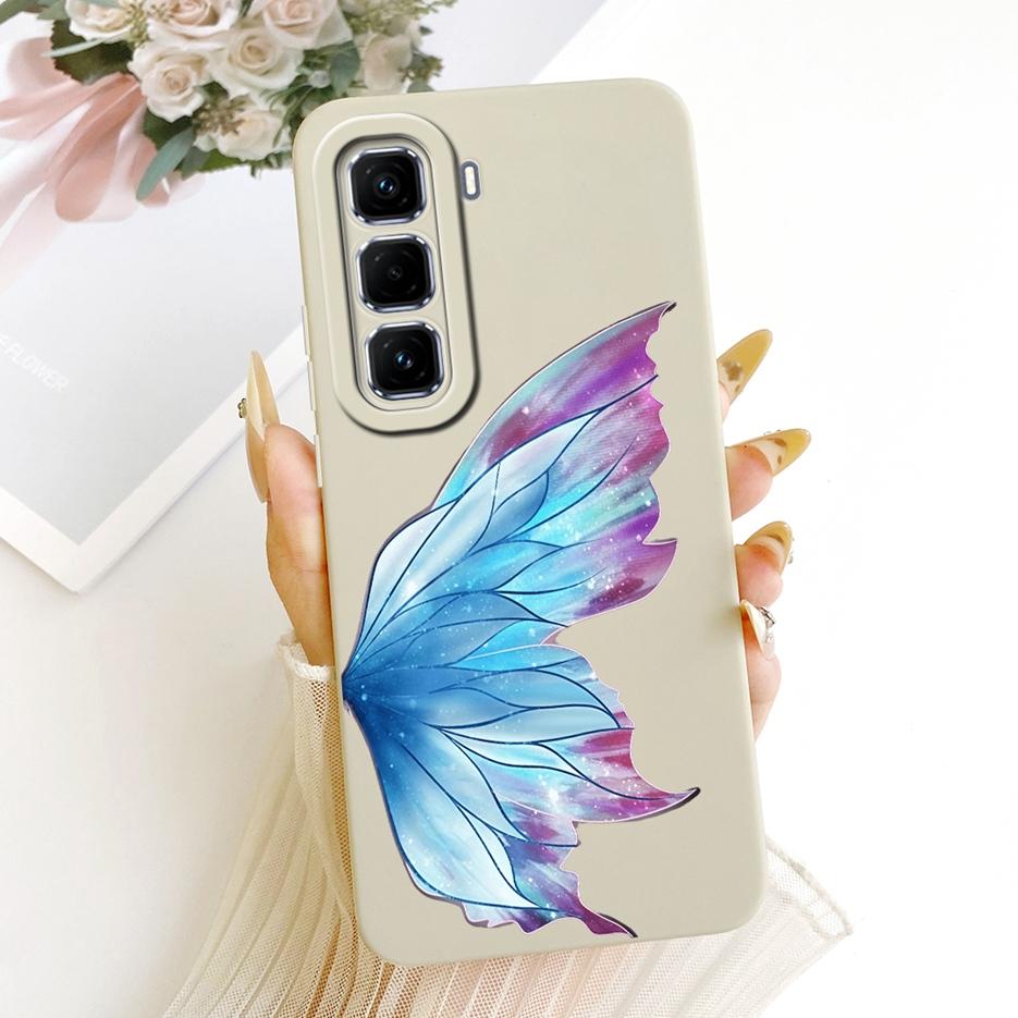 For Infinix Hot 50 Pro Plus 4G Case X6880 Cool Owl Dragon Painted Cover Soft TPU Phone Case For Infinix Hot 50 Hot50 Pro 4G Bags