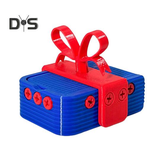 

Раздражающая подарочная коробка с винтами, розыгрыш на День святого Валентина, подарочная коробка с головоломкой, напечатанная на 3D-принтере, веселый контейнер для денег и карт D