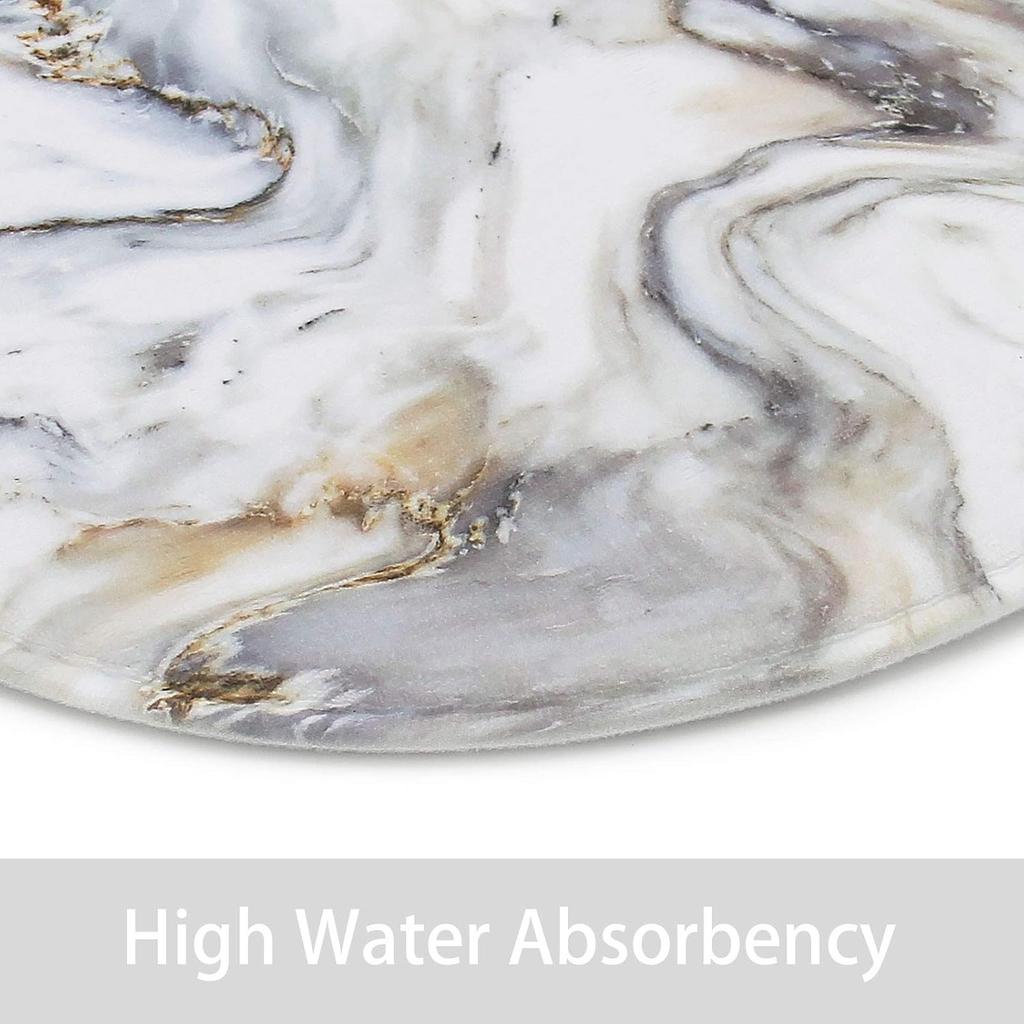 Marble Bathroom Sets With Shower Curtain And Rugs And Accessories, Abstract Grey Gold White, Modern, Gray Bathroom Decor Set