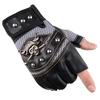 Pirate Skull Half-Finger Tactical Cycling Gloves