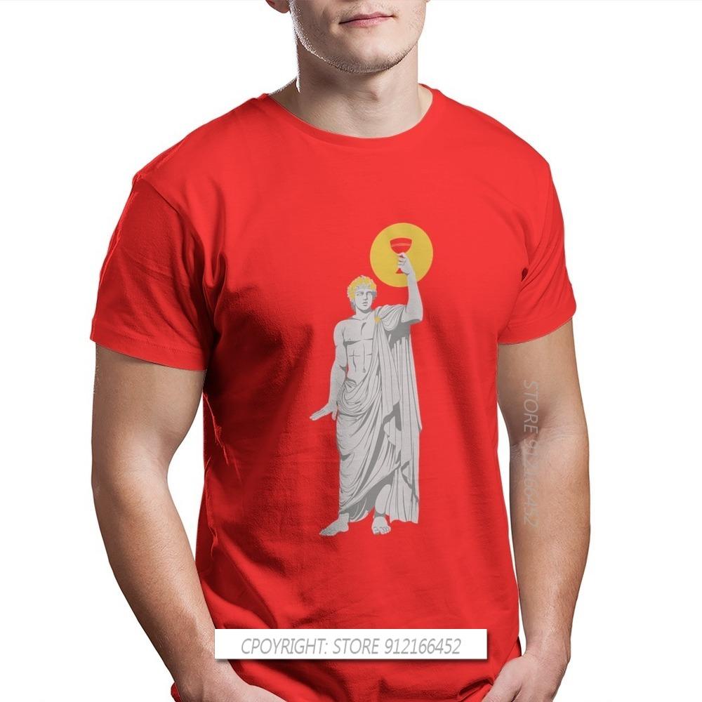 Dionysus Print 100% Cotton Fashion T Shirts Greek Mythology Ares Ancient Folklore Men Graphic Tops