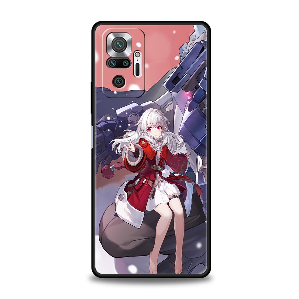 Honkai Star Rail Blade Jing Yuan Phone Case For Xiaomi Redmi Note 12 5G 10C 10 11 9 8 Pro Plus 9S 7 8T 9T 9A 8A 9C K50 K40 Cover