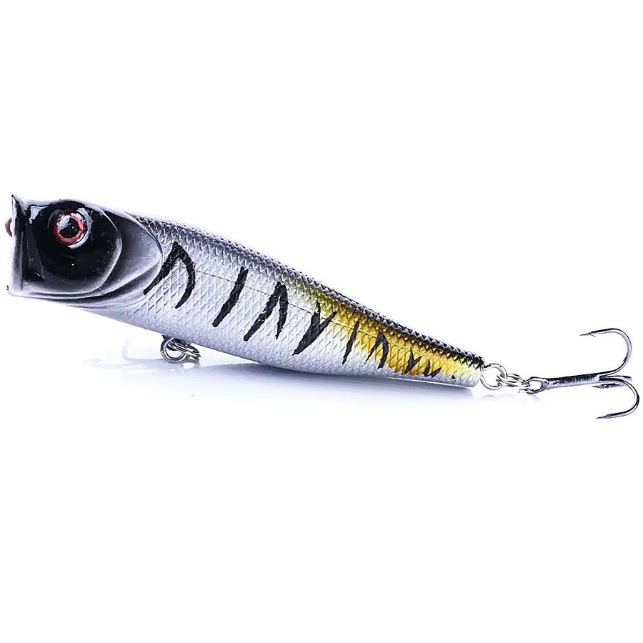 FOX BIG Popper Kit 5 pcs. Набор пластиковых приманок для рыбалки