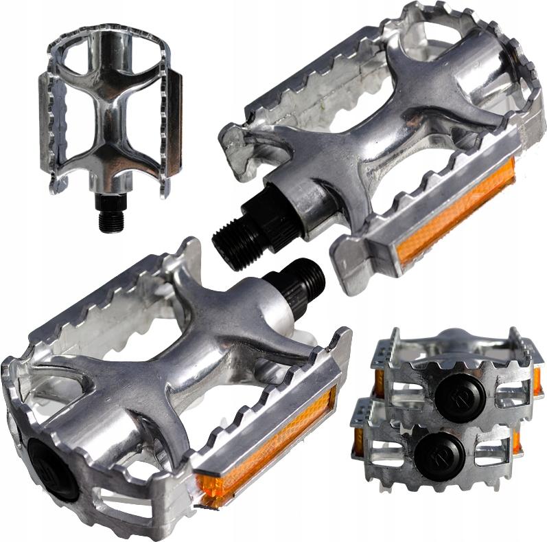 Pedali Mtb in Alluminio Feimin 961 Argento