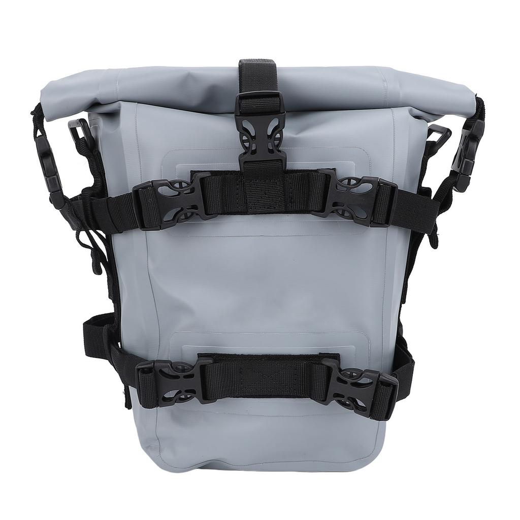 Motorcycle Bumper Bag Water Resistant Large Capacity Anti Slip PVC Side Frame Crash Bar Riding Bag