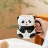 Hand Drawn Three Dimensional Panda Breakfast Ceramic Cup Cute Pet Cartoon High Value Mug Creative Student Children Drinking Water Cup