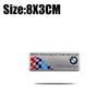 3D Aluminum Car Styling Sticker Body Trunk Decoration Decal Accessories For BMW G80 G06 G07 G42 G14 G15 G16 F82 F20 F21 F83 M2 M