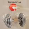 Suction Cup Hook No Drill Reusable Holder Push-to-Lock Vacuum Seal Hook Strong Load-bearing Capability Hanger for Bathroom Kitchen