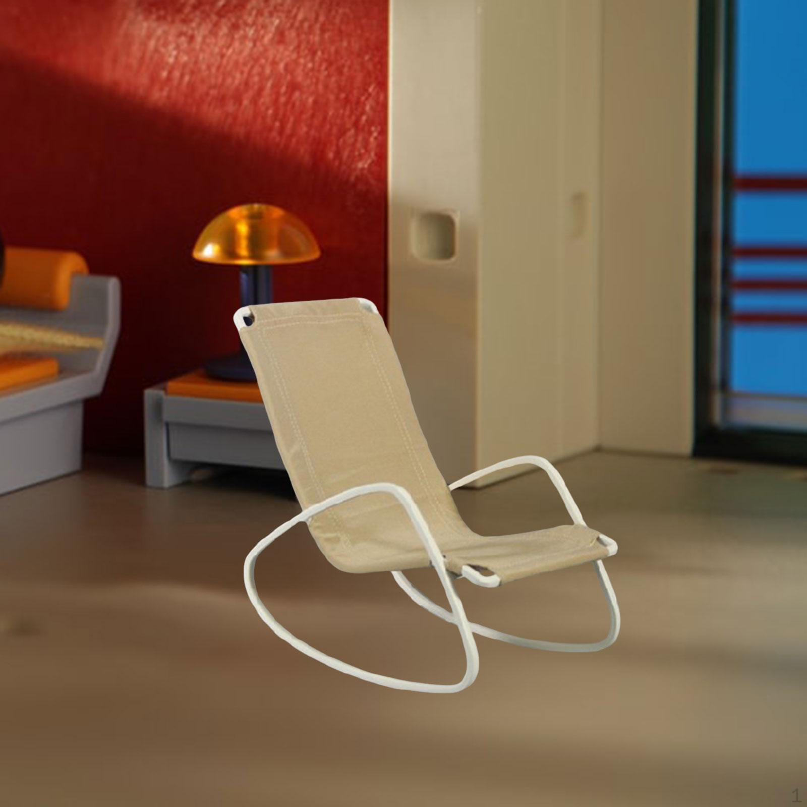 

1/6 кукольный диван-стул модель для детей реалистичный фото реквизит жизненная сцена сценический дисплей бежевый