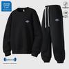 JEANSWEST LIFE Men's Oversized Sweatshirt and Sweatpants Set