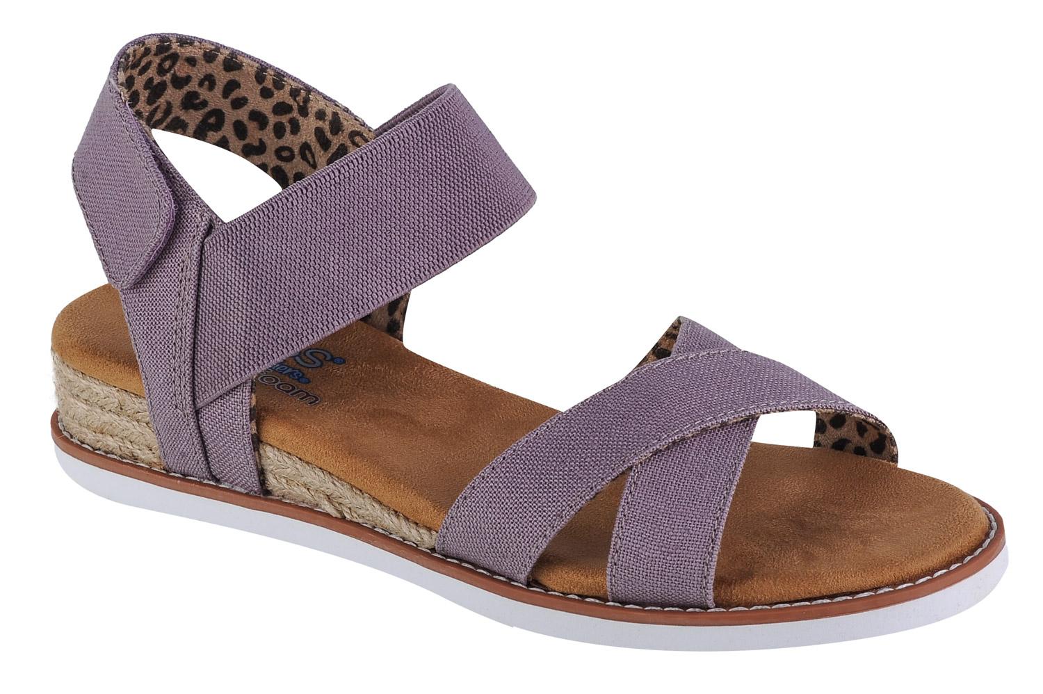 Skechers Desert Kiss- Secret Picnic, Sandales Femme Violettes 36 violet