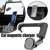 Handyhalter Verlängerungsarm Geeignet für Tesla Model 3/Y Kabelloses 15W Schnelllade Auto Magnetisches Kabelloses Ladegerät