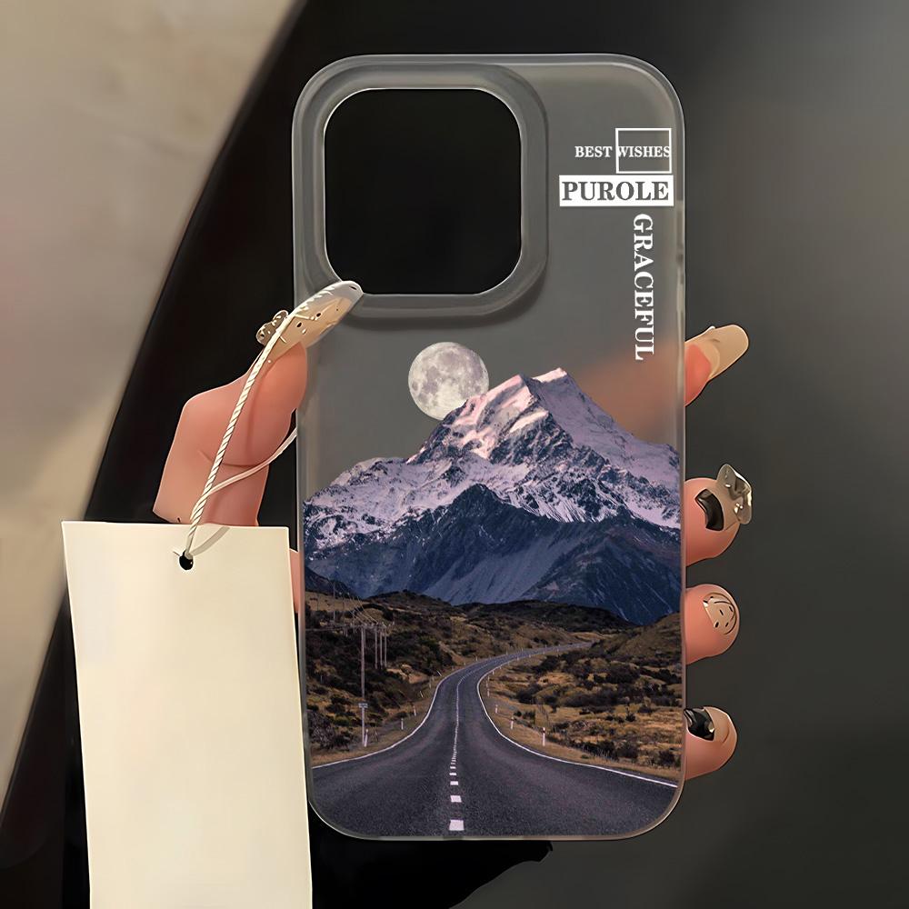 

Чехлы для мобильных телефонов iPhone 11 13 15 Pro Max 12 14 Pro Max Чехол для iPhone 16 15 Plus 13 Pro 12 Mini 13 Mini Матовая текстура Нарисованные мультяшные цветы iPhone 16 Pro Max грозового облака