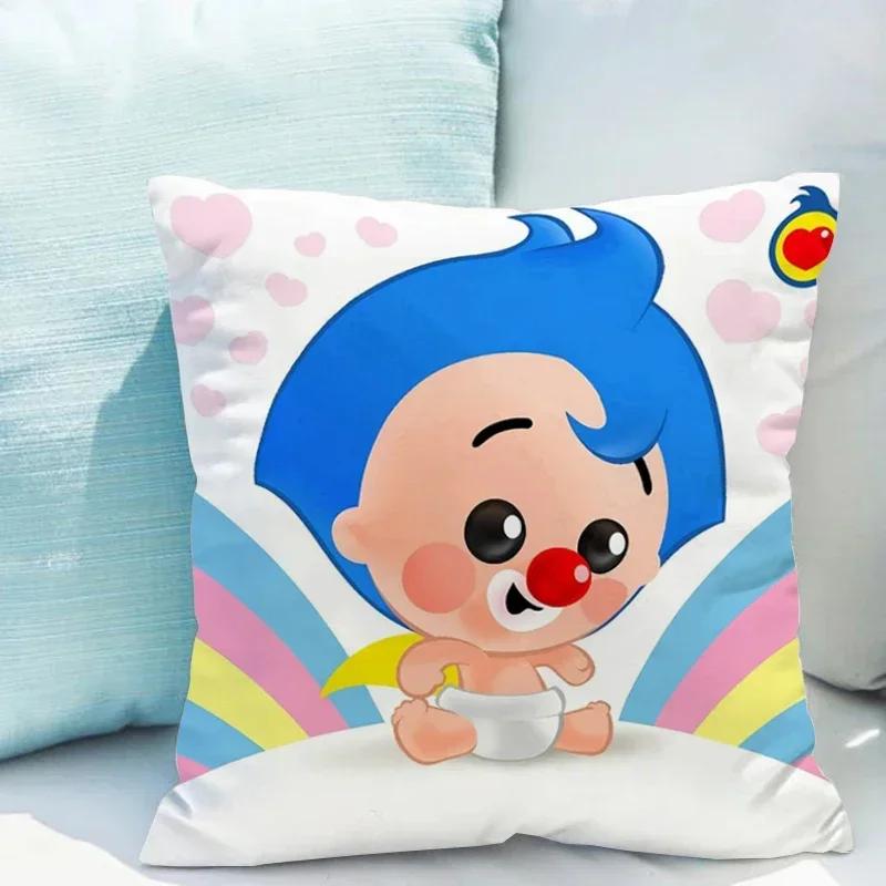 Plim-plim Home Decoration Pillow Accessories X Cushion Cover for Children's Decorative Cushions of Modern Sofa Short Plush