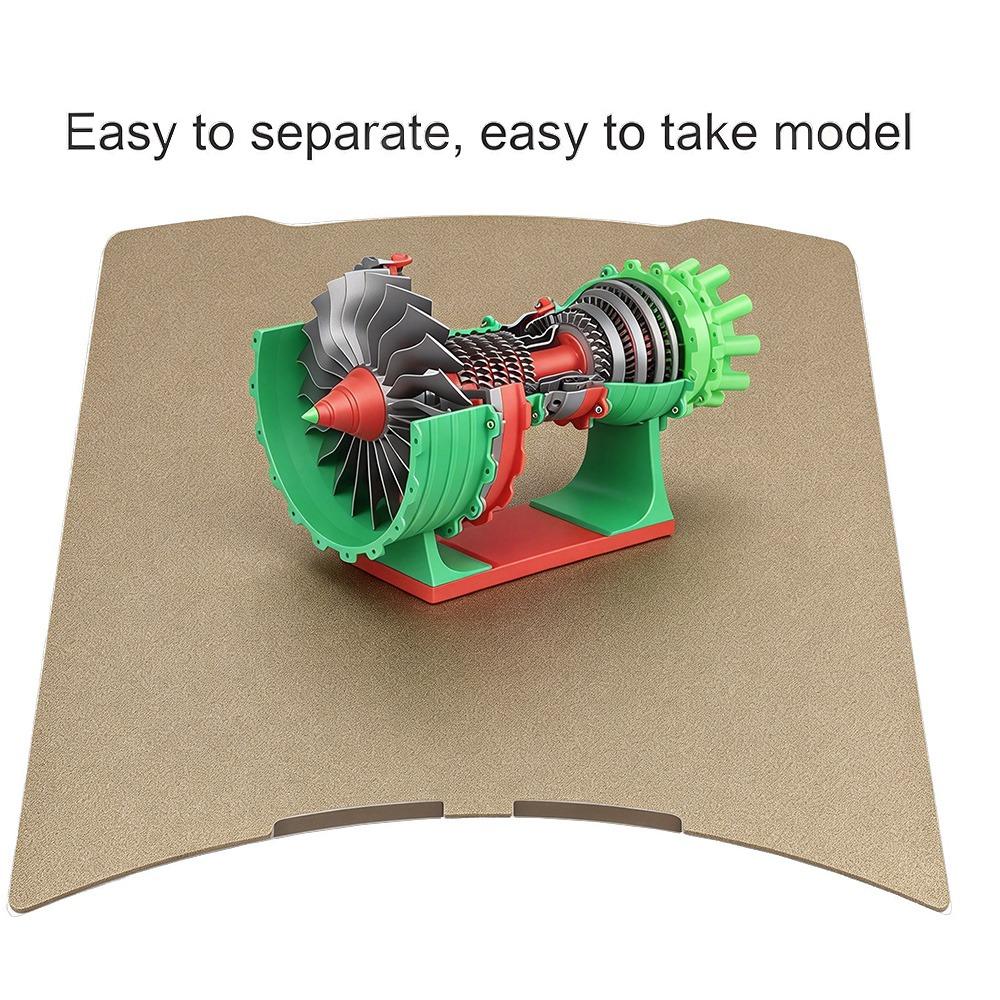 Heat Resistant PEI Build Plate Flexible 3D Printer Bed Plate For PLA ABS PETG TPU Nylon