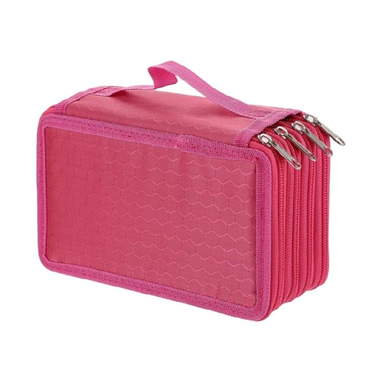 Neatly Organized 4 Level Pencil Holders With 72 Dedicated Slots Waterproof Cloth Fabric Stationeries Organizers Bag