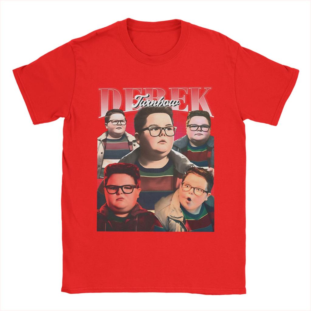 Unique Derek Stranger TShirt for Unisex Round Collar Cotton T Shirts Steve Short Sleeve Tee Shirt Adult Clothes