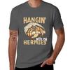 Hermit Crab TShirt Casual Loose Short Sleeve Tee for Men