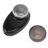 Mini Electric Beard Clipper Rotary Blade Hair Trimmer USB Charging Portable Trimming Machine Black