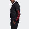 adidas Jackets Men's Black Hooded Moderate Other FH7733