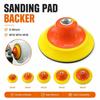 1Pcs Plastic And Metal Universal Backing Plate Rotary Backing Pad for Car Polishing And Buffing