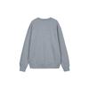 Jordan Embroidered Logo Print Crew-Neck Sweatshirt Men Sweatshirt Carbon-Ash-Grey DV1576-091